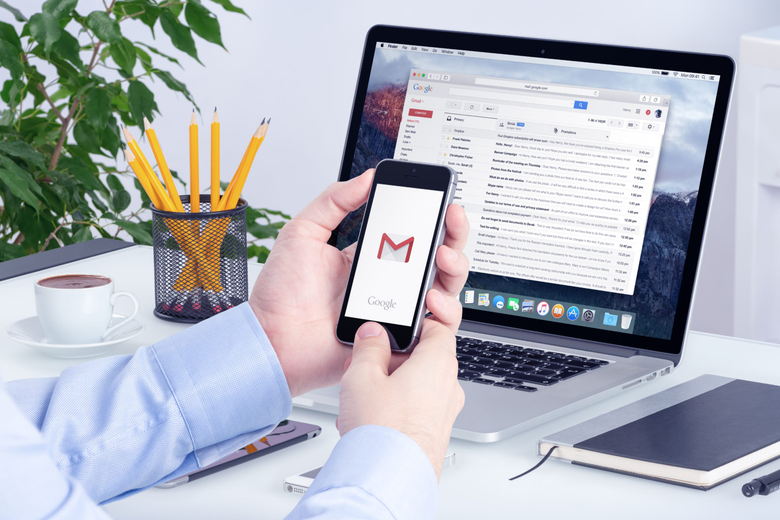 Google,Gmail,Email,Inbox,Interface,On,The,Apple,Macbook,Pro